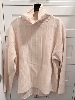 Max Mara 100% Cashemere Sweater in Light Pink (matching skirt available)